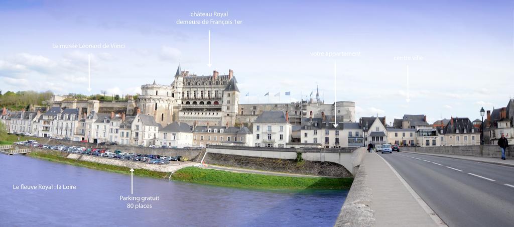 Appartement De Charme Climatise Pour 6 A 8 Pers Amboise Cameră foto